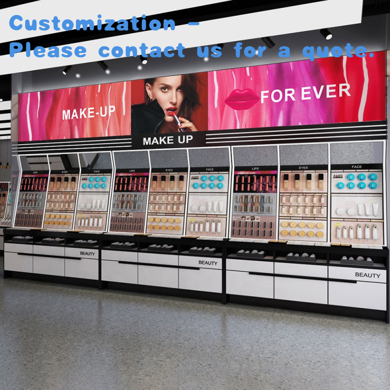 Beauty Makeup Stores - Custom.Makeup Store طاولة عداد التجزئة لمستحضرات