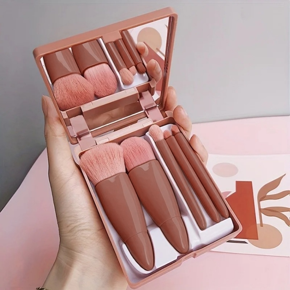 Beauty Makeup Kit Box - مجموعة فرش تجميل محمولة مكونة من
