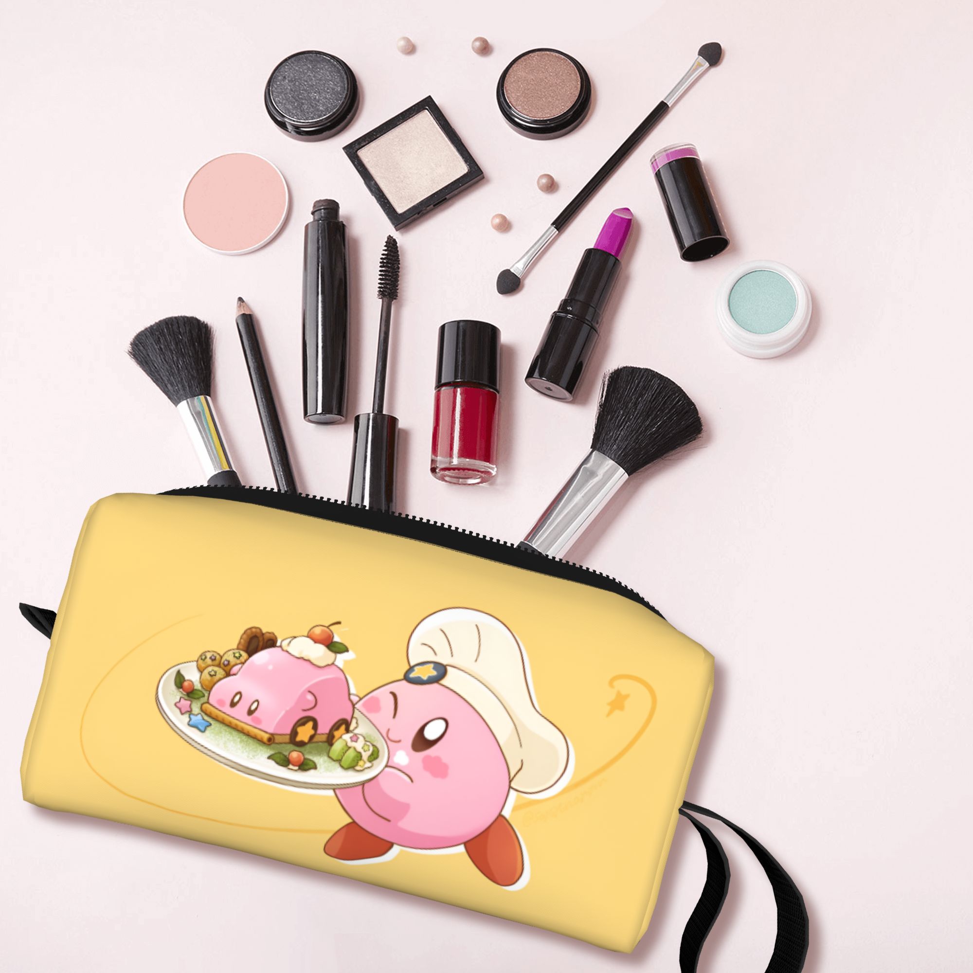 Beauty Makeup Game - حقيبة أدوات تجميل مخصصة للسفر بتصميم