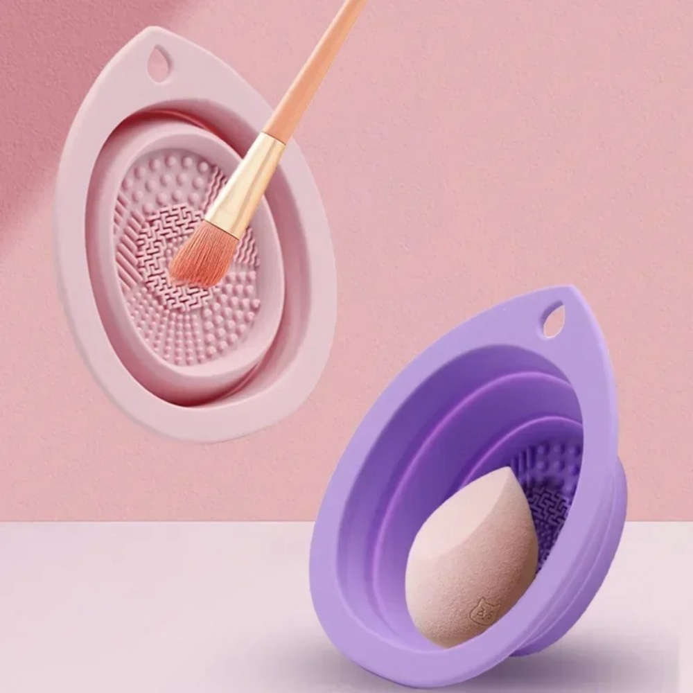Cosmetic Sponge - وعاء تنظيف فرش المكياج من السيليكون