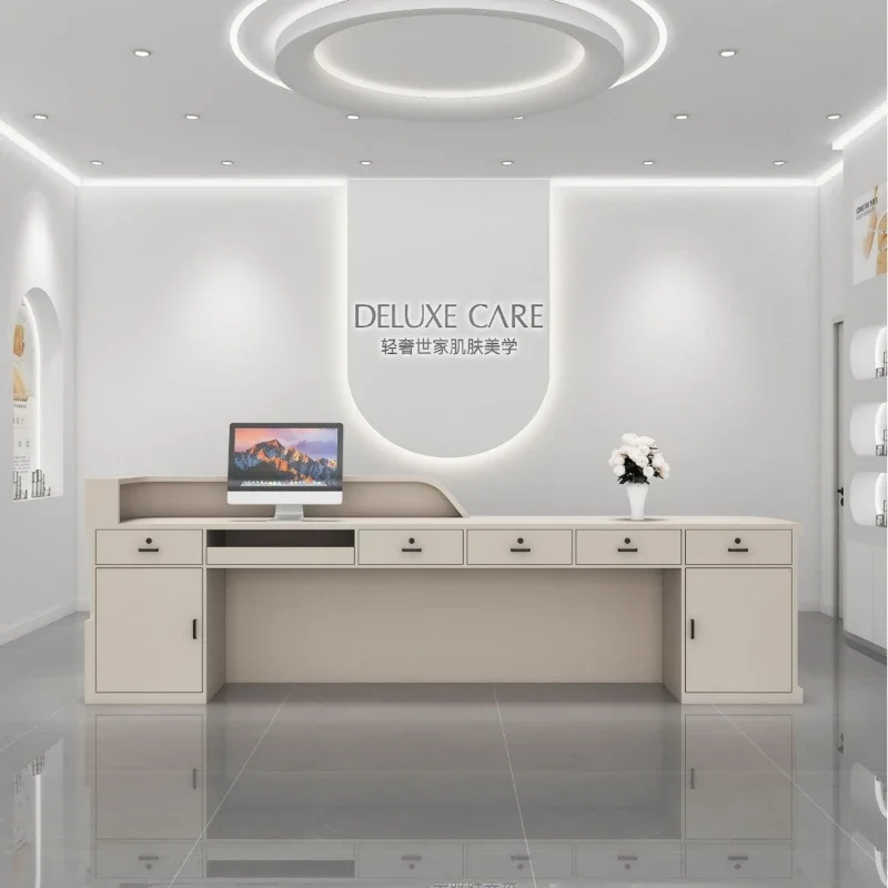 Beauty Makeup Institute - طاولة مكياج عصرية، منصة لمعهد التجميل،