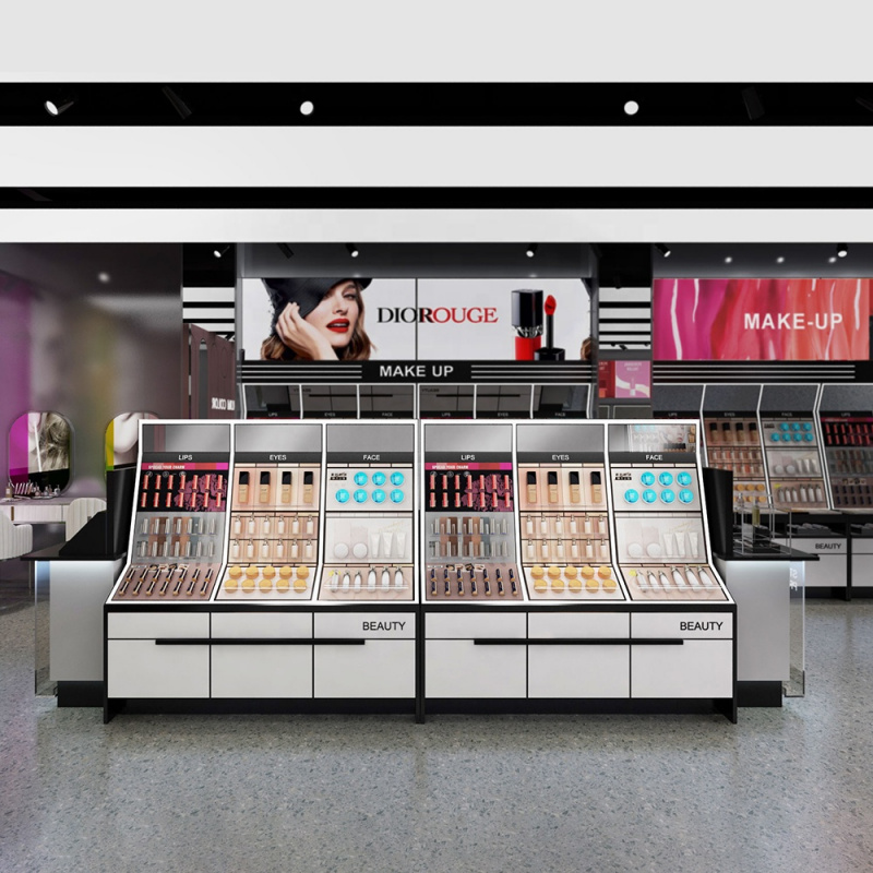 Custom.Makeup Store طاولة عداد - مراجعة Beauty Makeup Stores وسعره