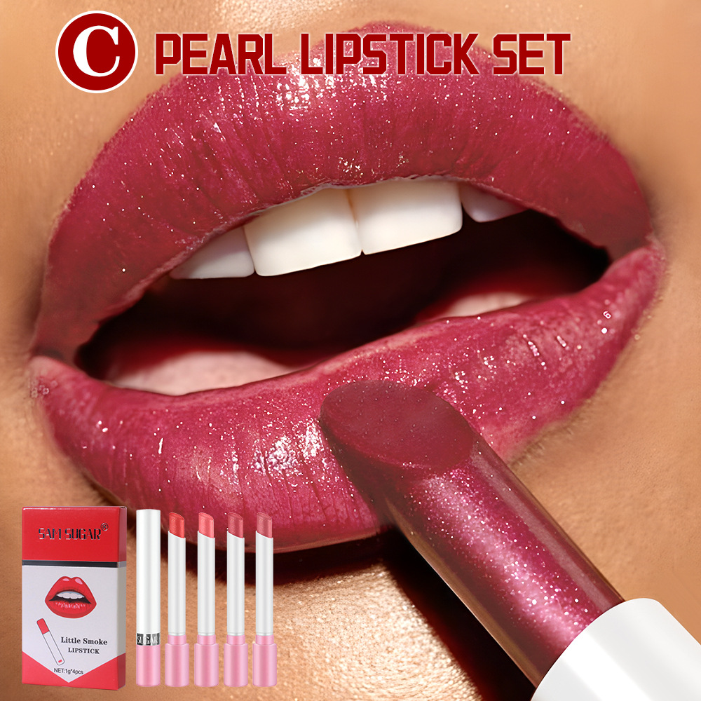 مجموعة أحمر الشفاه السجائر 4 ق - مراجعة Beauty Makeup Stores وسعره