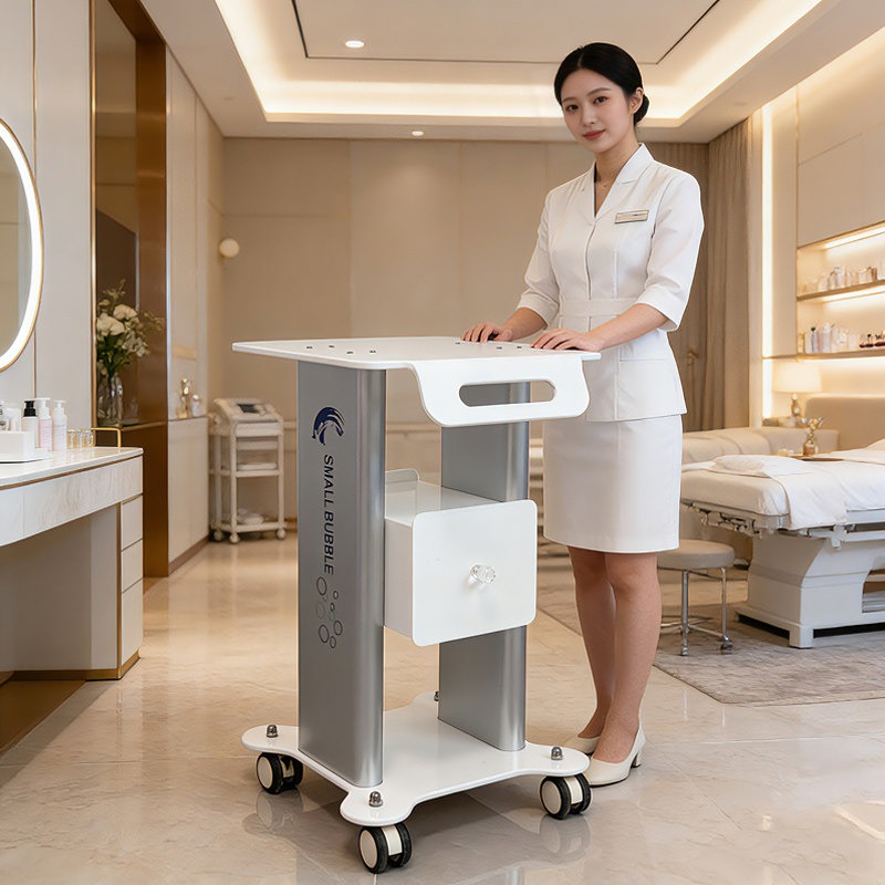 عربة تجميل بعجلات لصالونات الت - مراجعة Beauty Makeup Trolley وسعره