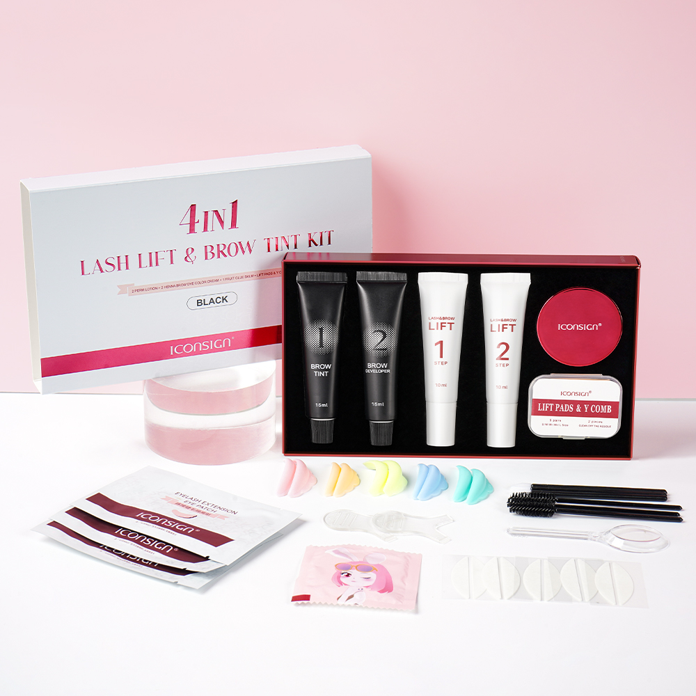 مجموعة رفع الرموش والصبغة الاح - مراجعة Beauty Makeup Kit Box وسعره