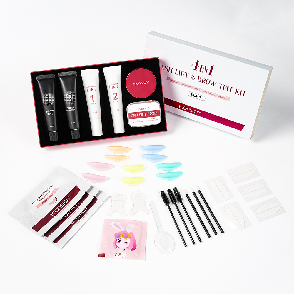 مجموعة رفع الرموش والصبغة الاح - مراجعة Beauty Makeup Kit Box وسعره