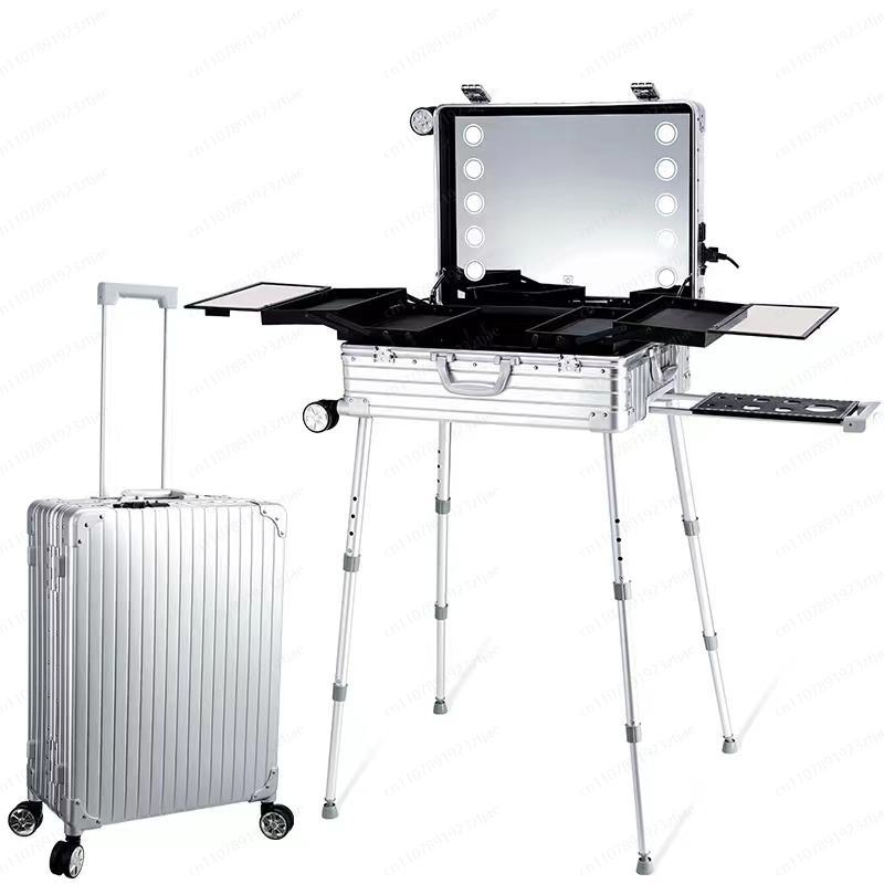 حقيبة تجميل متحركة احترافية من - مراجعة Beauty Makeup Trolley وسعره
