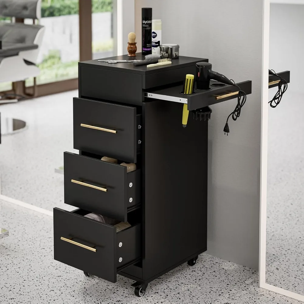 عربة صالون، روان متدحرج مع 3 ح - مراجعة Beauty Makeup Trolley وسعره