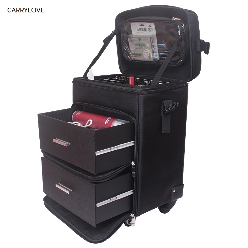 متعددة الوظائف عربة حقيبة مستح - مراجعة Beauty Makeup Trolley وسعره
