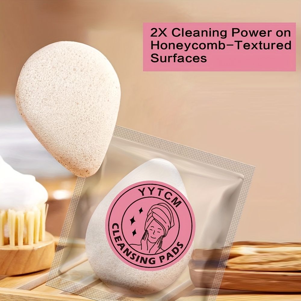 إسفنجة كونجاك للوجه من بذور ال - مراجعة Cosmetic Sponge وسعره