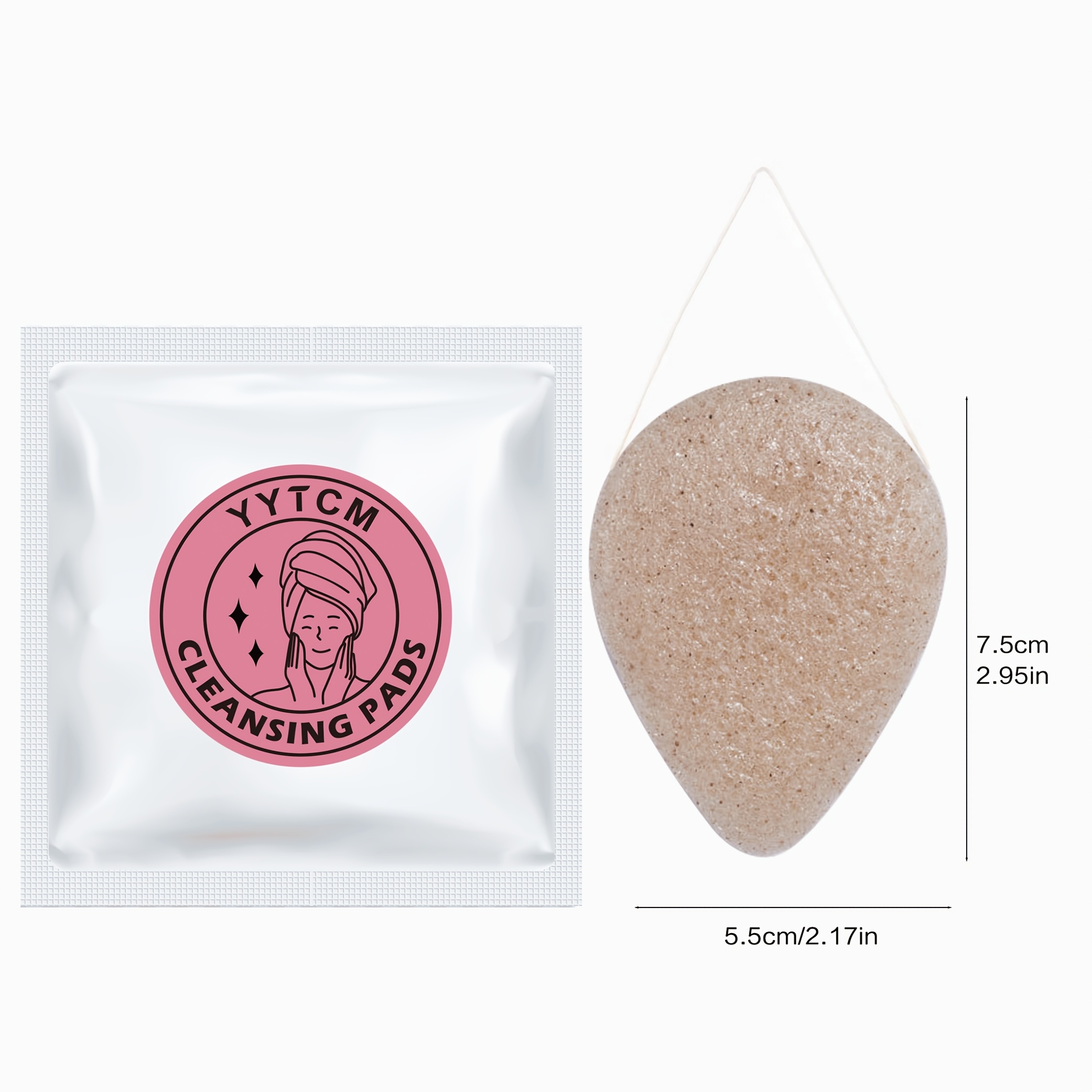 إسفنجة كونجاك للوجه من بذور ال - مراجعة Cosmetic Sponge وسعره