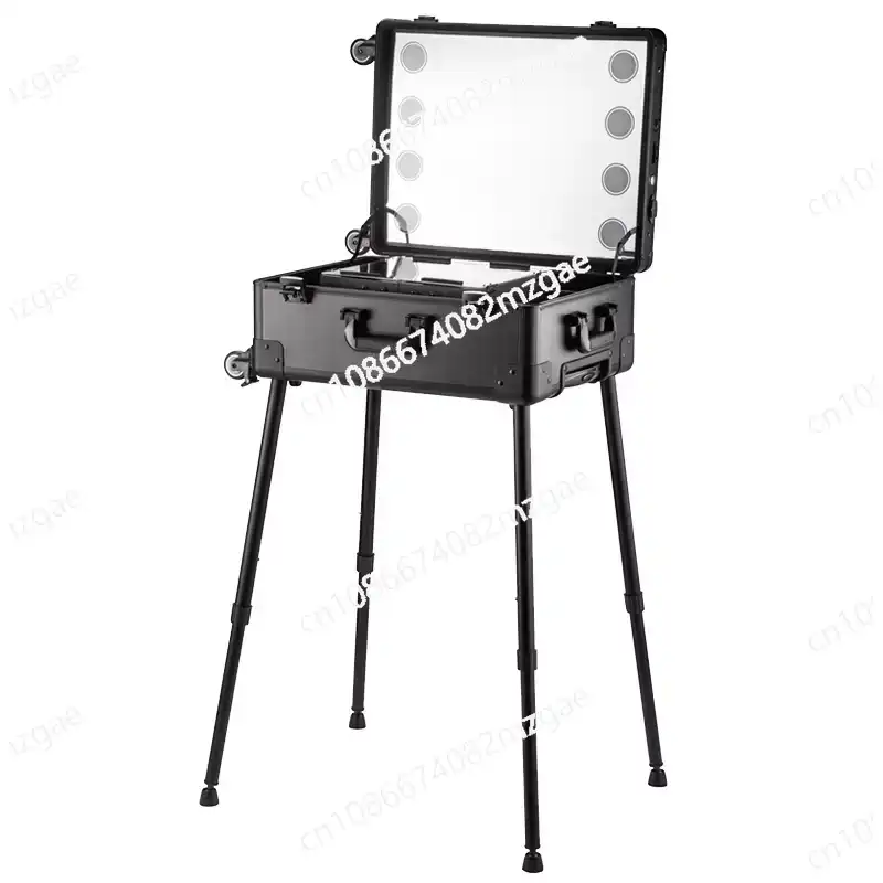 حقيبة متنقلة احترافية للمستحضر - مراجعة Beauty Makeup Trolley وسعره