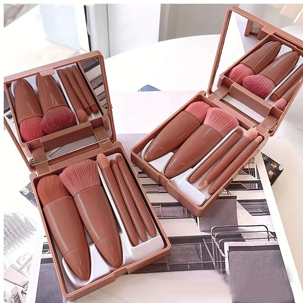 مجموعة فرش تجميل محمولة مكونة  - مراجعة Beauty Makeup Kit Box وسعره