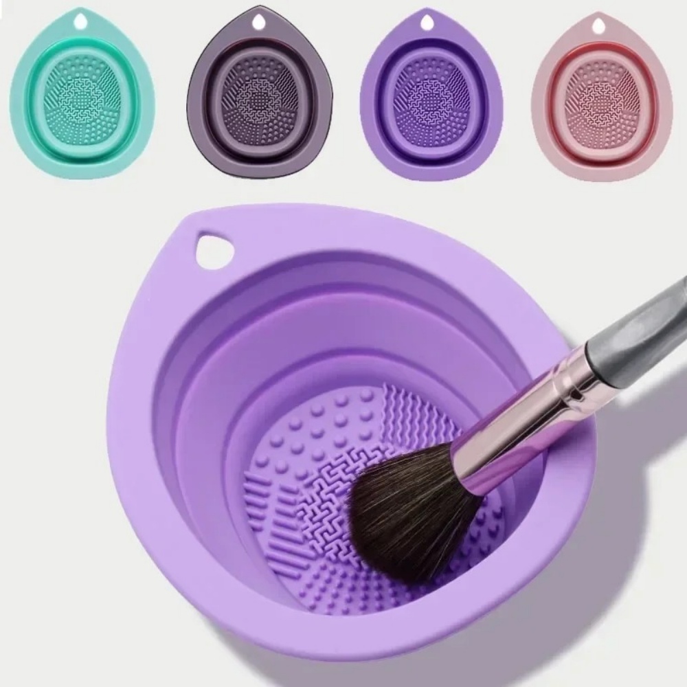 وعاء تنظيف فرش المكياج من السي - مراجعة Cosmetic Sponge وسعره