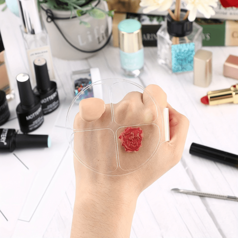 لوحة خلط ألوان أكريليك دائرية  - مراجعة Beauty Makeup Tool وسعره