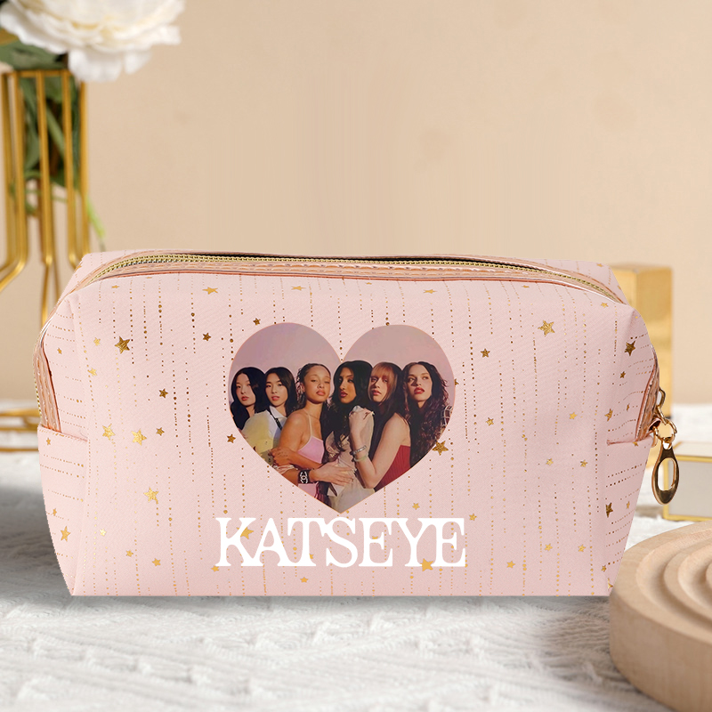 موضة K POP K-KATSEYE حقيبة مست - مراجعة Beauty Bag Makeup وسعره